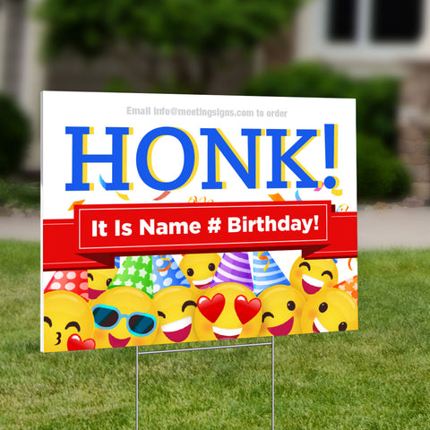 Happy Birthday Yard Signs