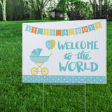 Welcome Baby Yard Signs